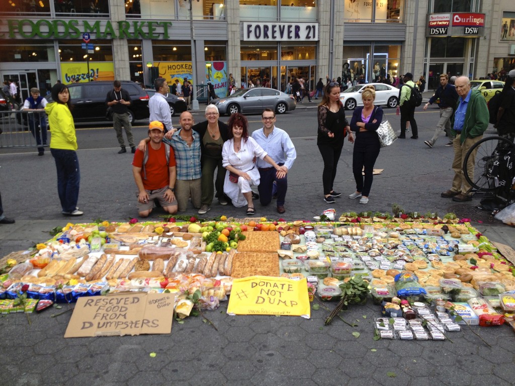 Food Waste Fiasco New York City Rob Greenfield